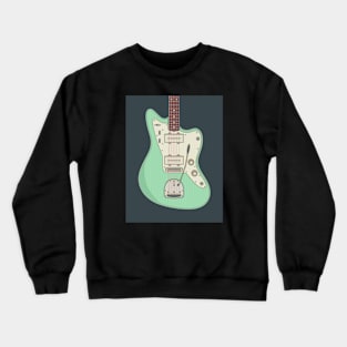 Surf Green JM Guitar Crewneck Sweatshirt